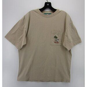 Big Dogs Beige Short Sleeve Tee